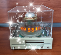 Nixie Tube Propeller Clock