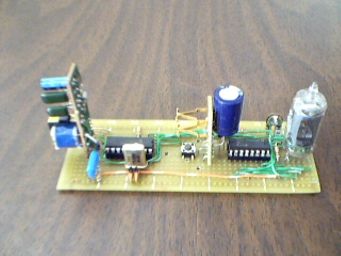 NTPClock v1 Spinning Board